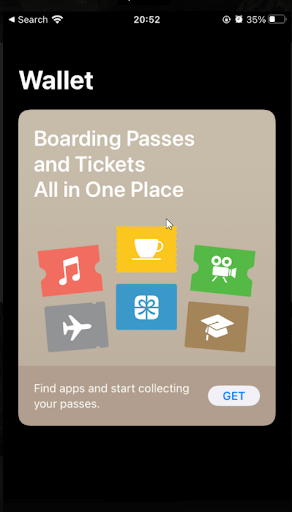 Wallet app