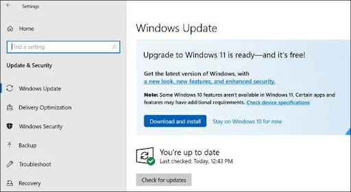 Windows update