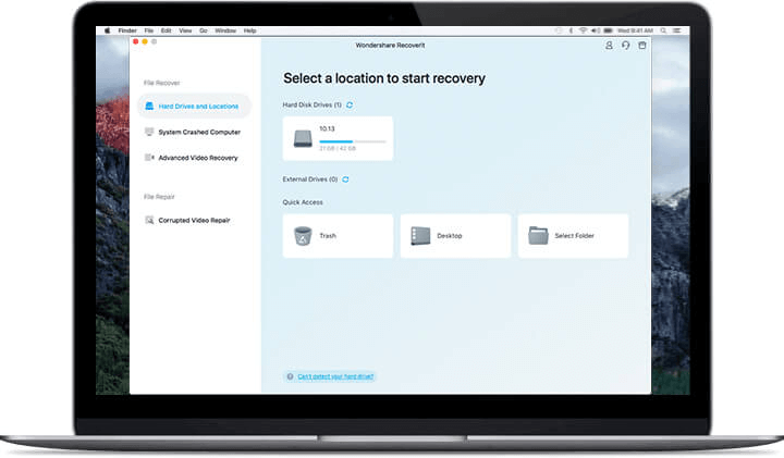 Wondershare Recoverit For Mac