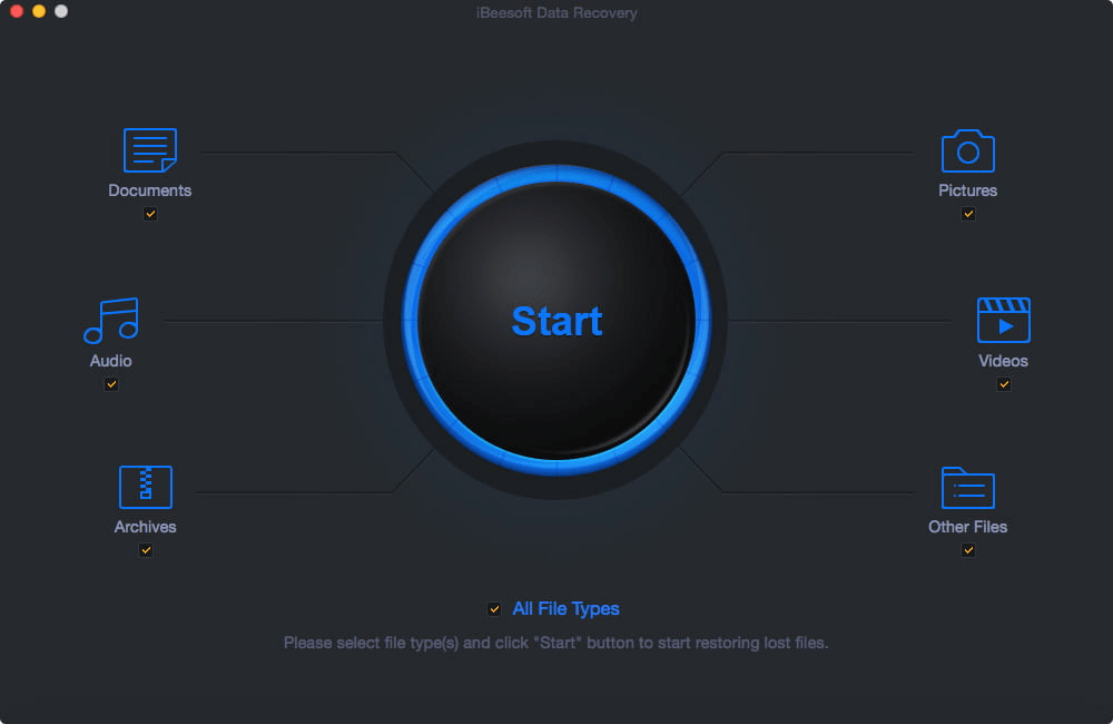 iBeesoft recovery for mac