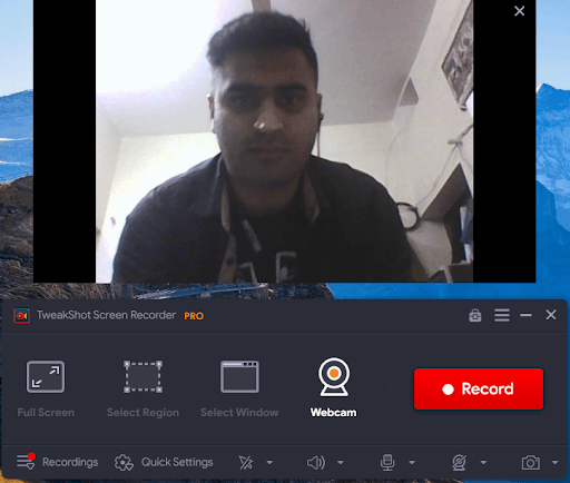 Webcam video