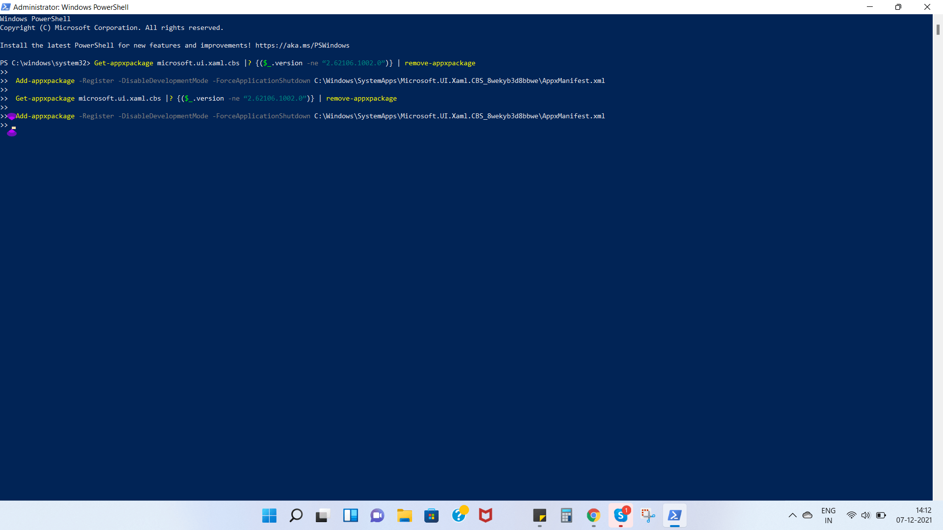 Administrator Powershell