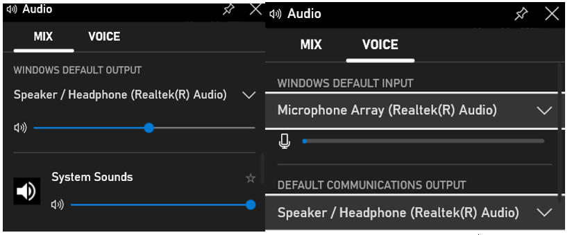Audio Setting