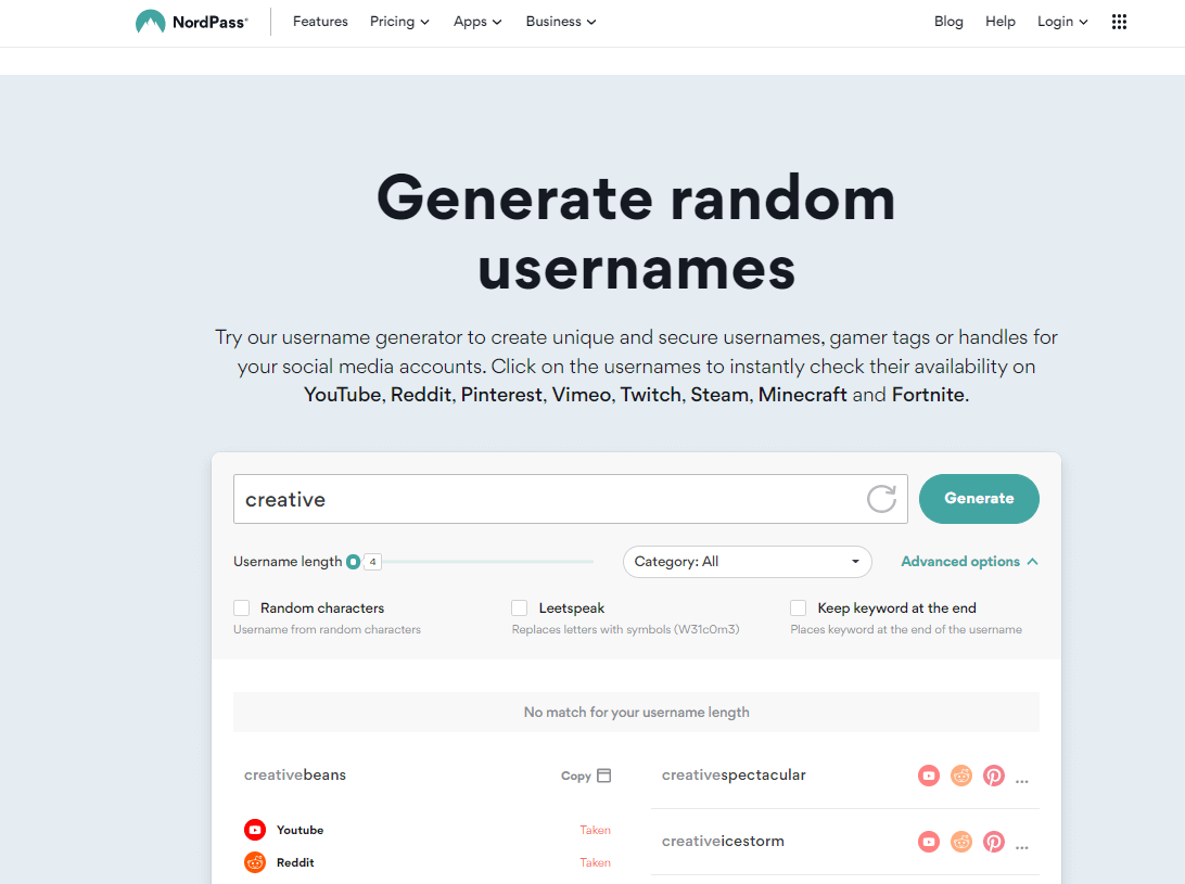 NOrd Password - Generate Password
