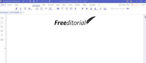 PDF file