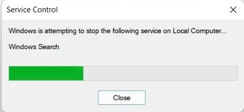Service control