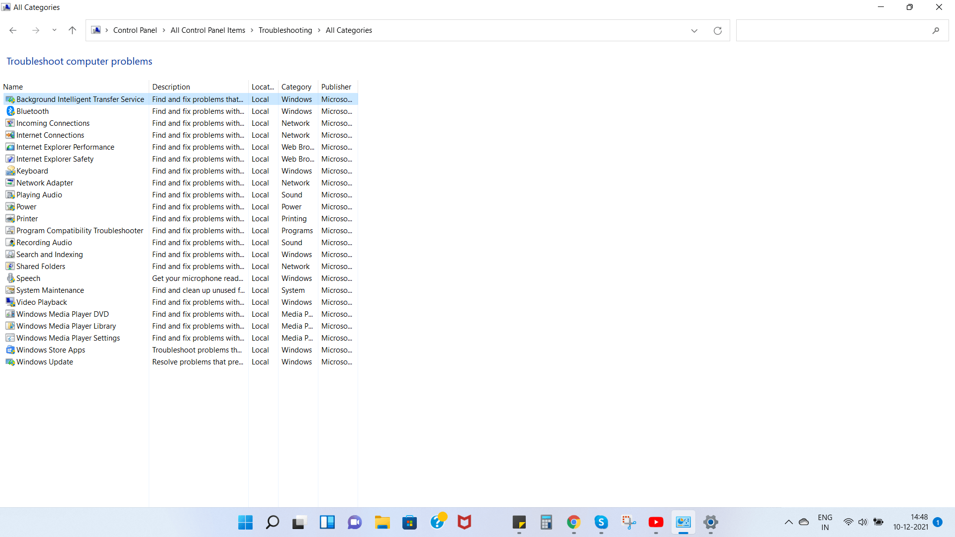 Troubleshooting - All Categories