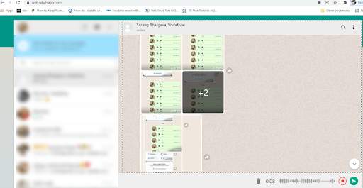 Voice message