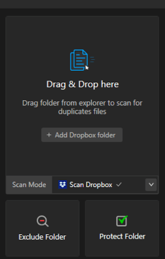 Drag folder