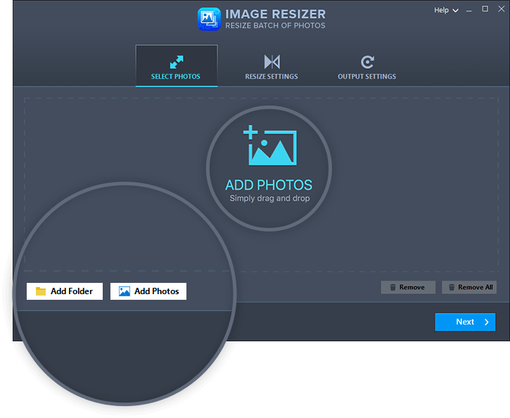 Image Resizer - Resize Batch Image of Photos