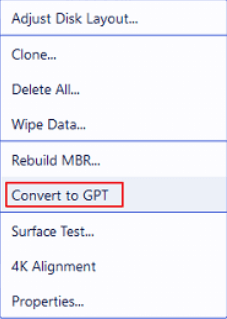 MBR to GPT