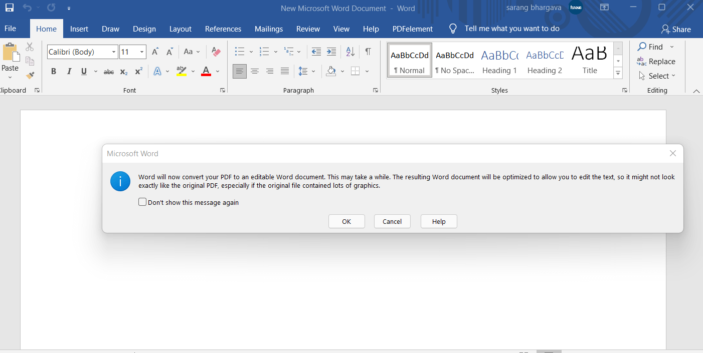 Microsoft Words
