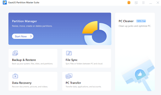 Partition manager