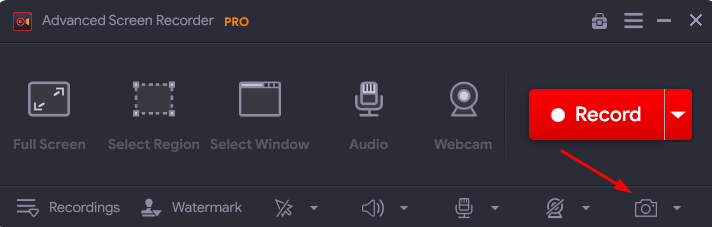 Record screen