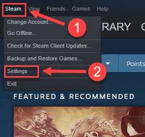 Steam Setting