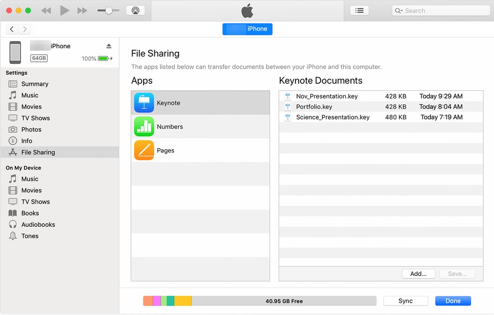 applefile sharing