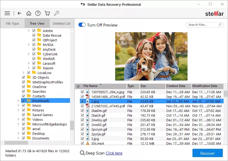 data recovery software