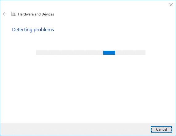 device detectung problem