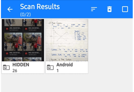 junk photos in WhatsApp