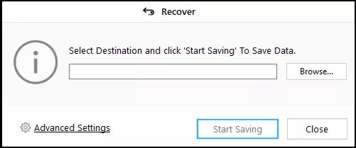 recover file
