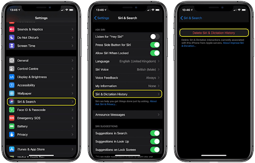 remove Siri