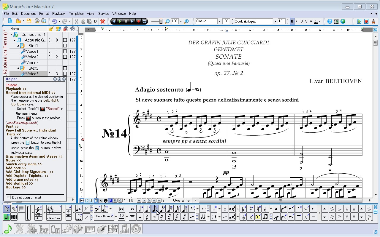 MagicScore Maestro 8