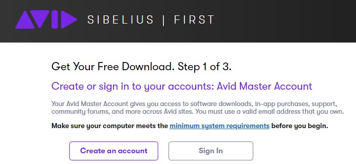 Sibelius First