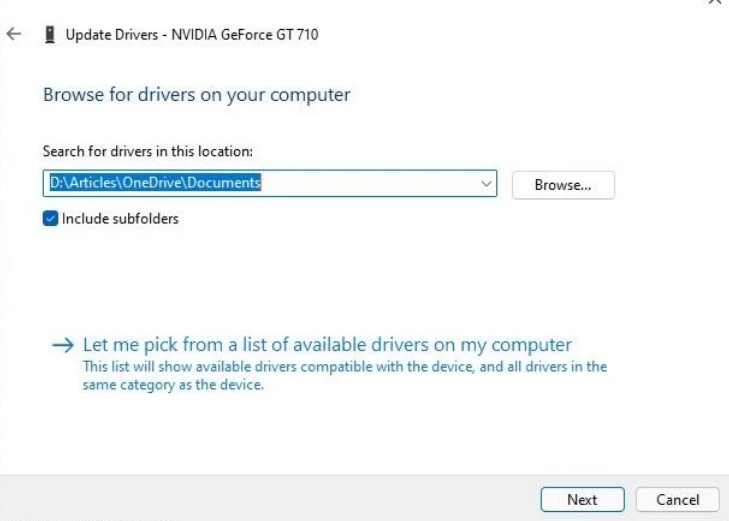 browse driver