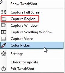 capture region