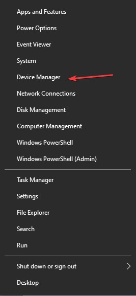 device manager