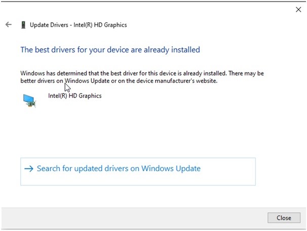 search for driver update
