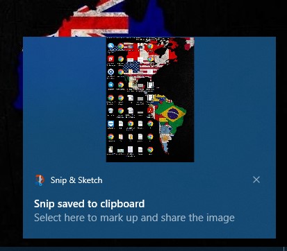 select screenshot