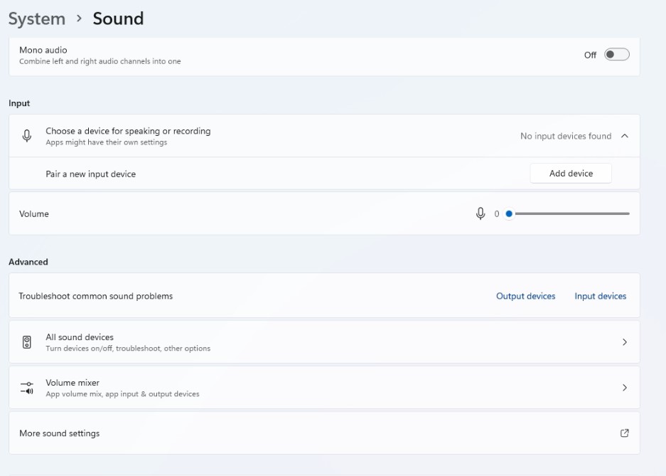 turn off sound