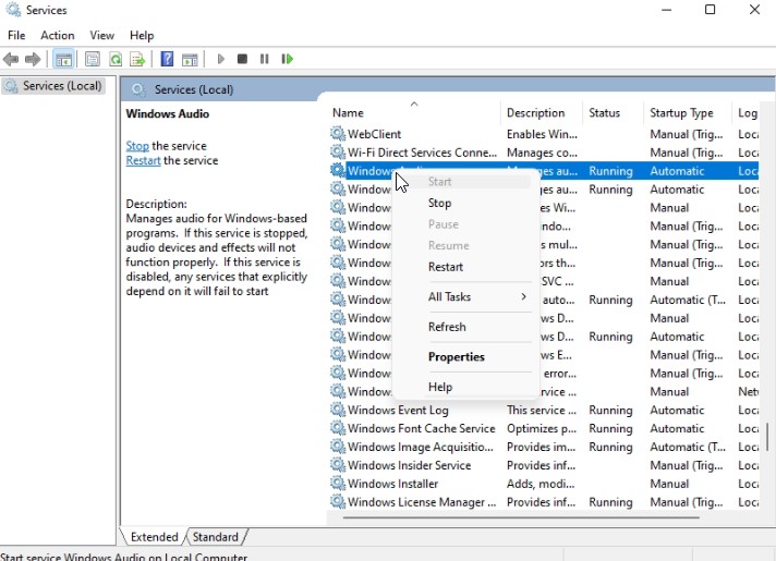 windows service