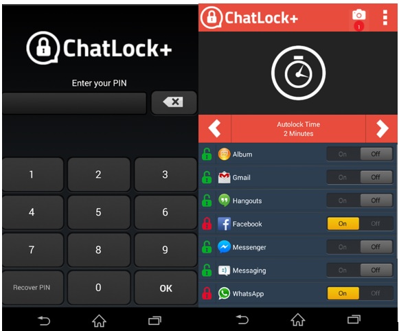Messenger and Chat Lock