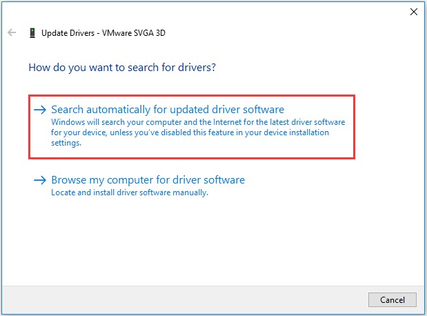 search automatically