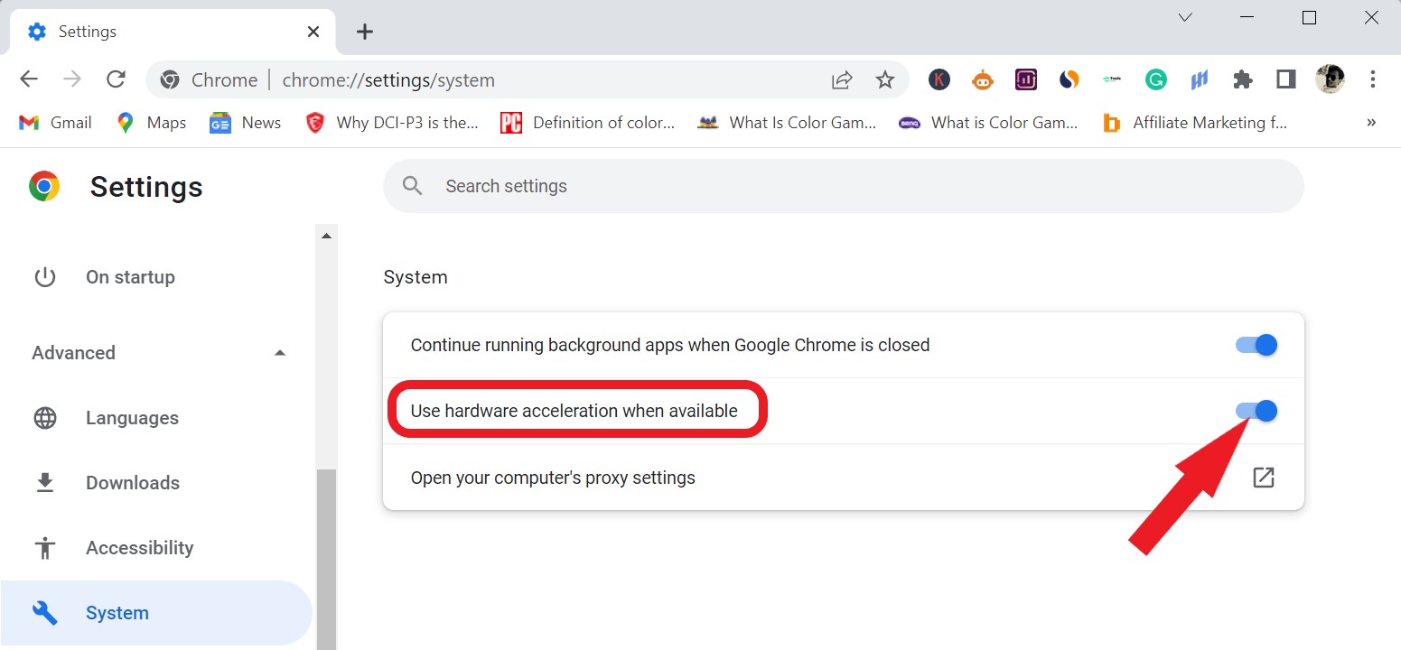 use hardware acceleration