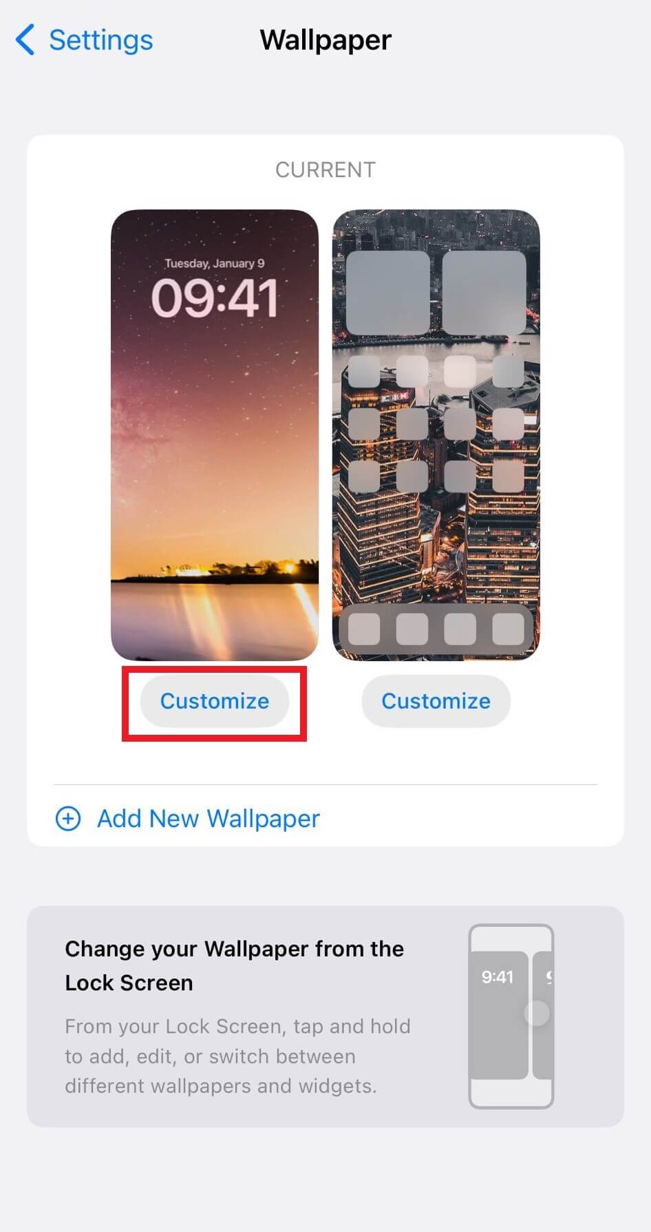 customize