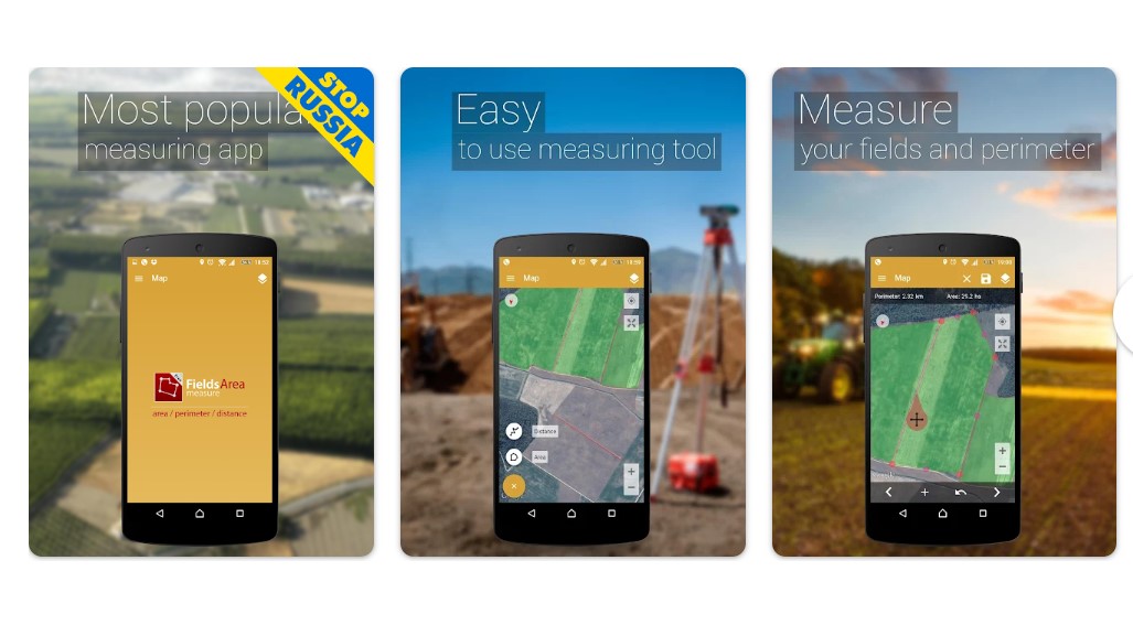 GPS Fields Area Measure