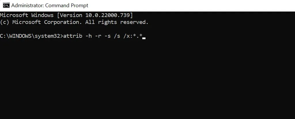 command prompt
