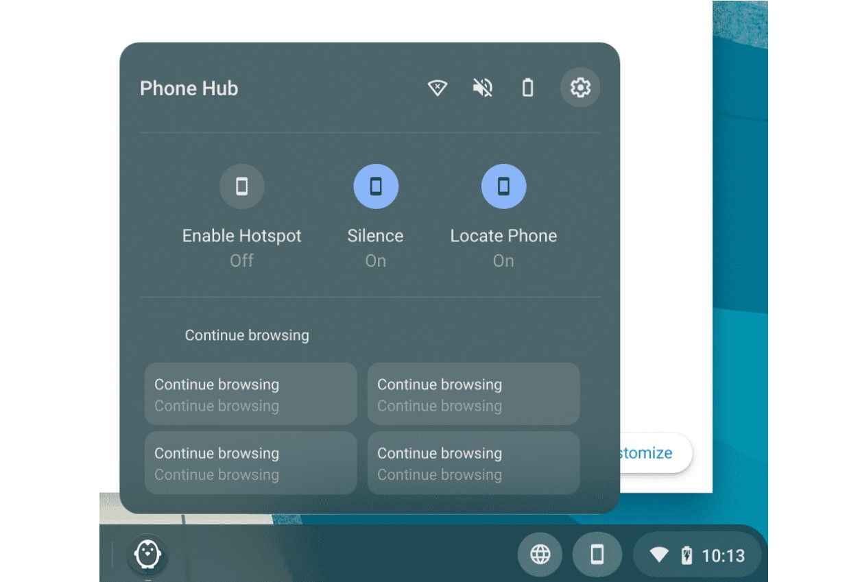 phone hub