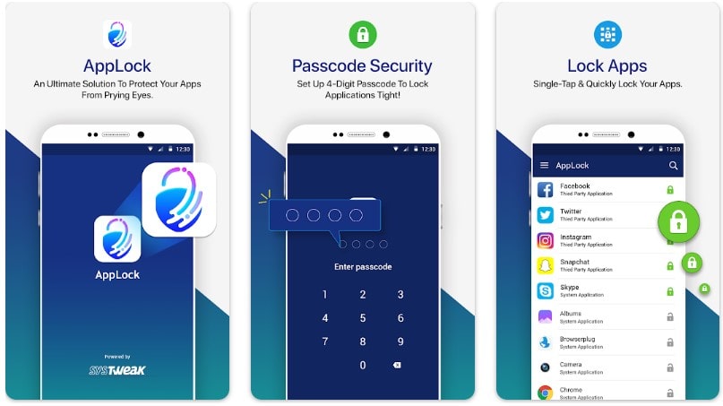 App Lock - With Fingerprint, Pattern & Password