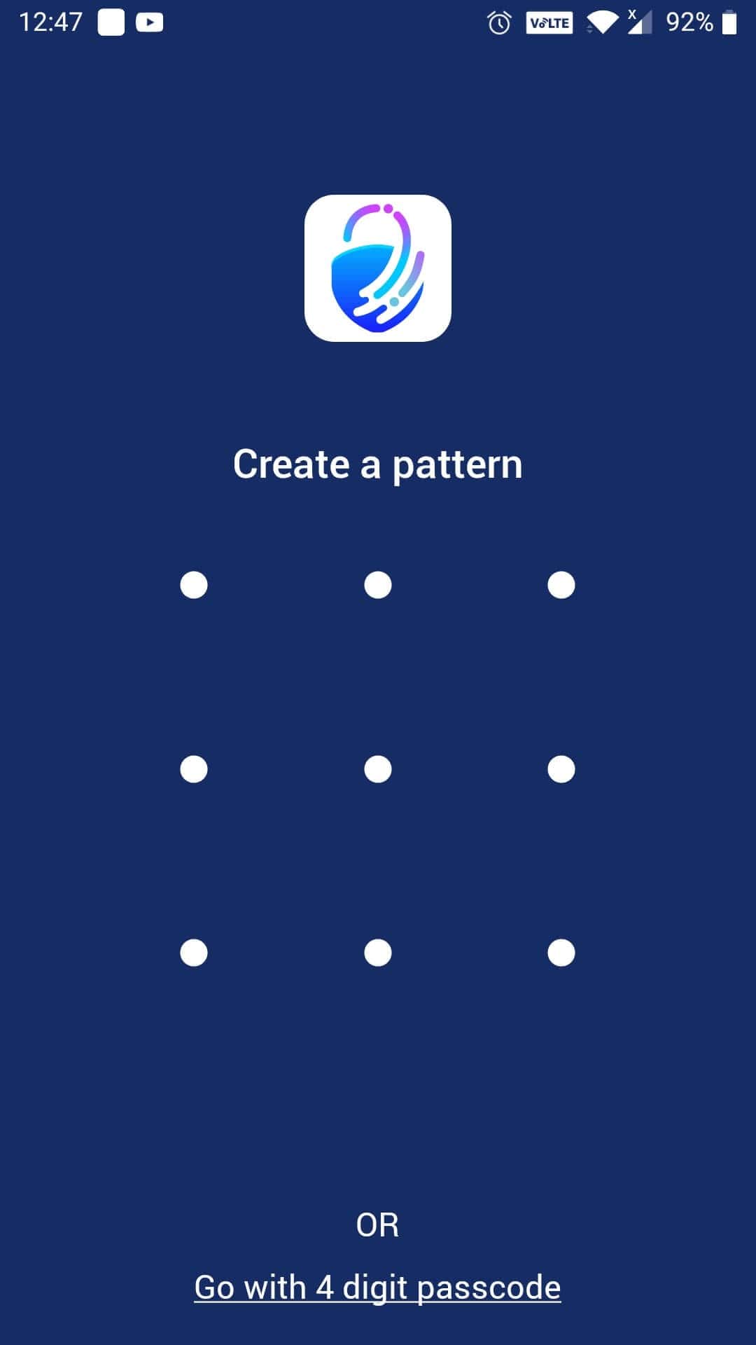 App Lock pattern lock