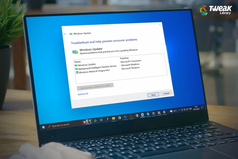 Fix Windows Update Troubleshooter Not Working
