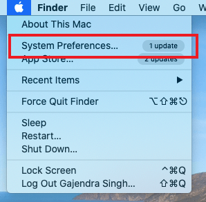 System Preferences