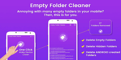 Empty folder cleaner