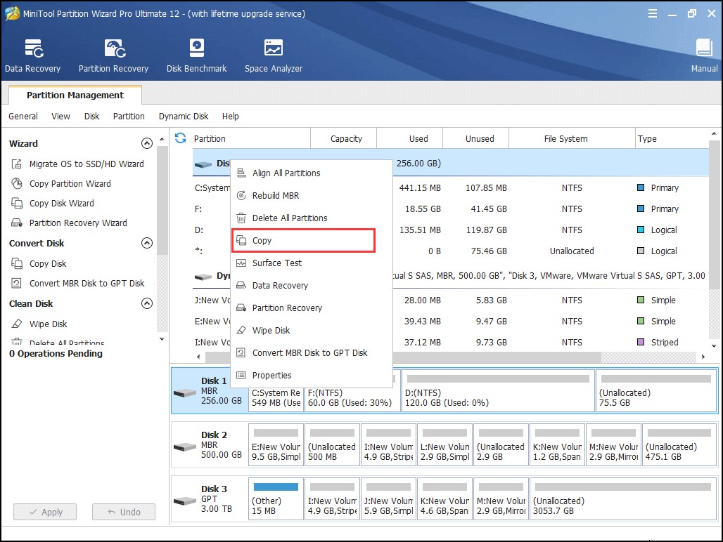 MiniTool Partition Wizard