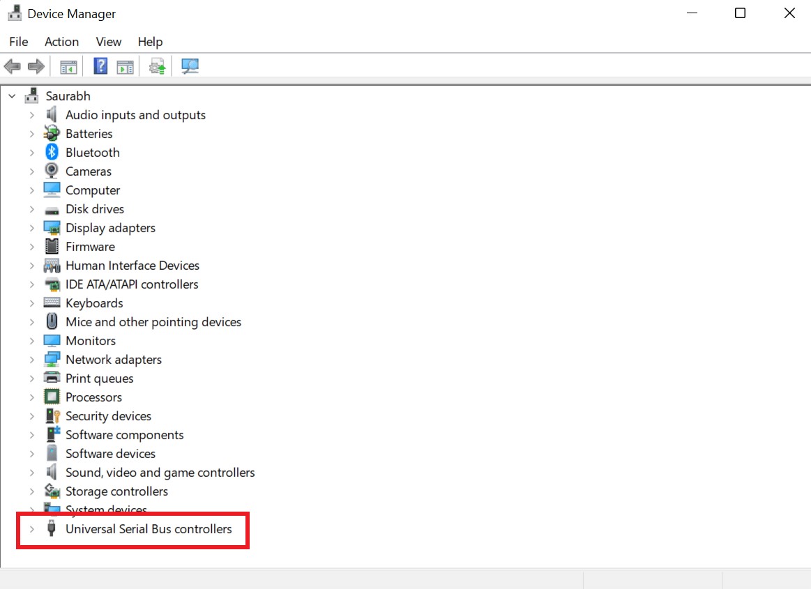 universal serial bus controllers