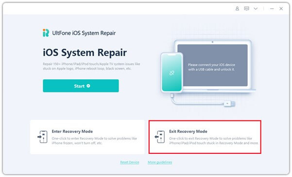 iOS Ultfone Repair