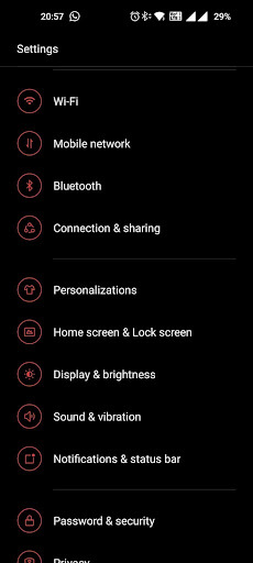 Do Not Disturb Setting
